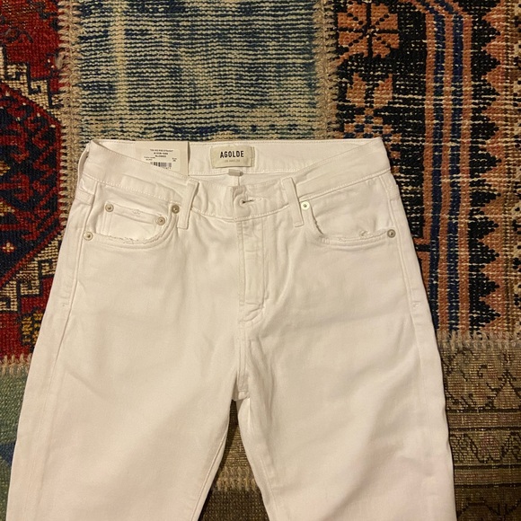 Agolde Toni Mid Rise Straight Jeans - Picture 5 of 13